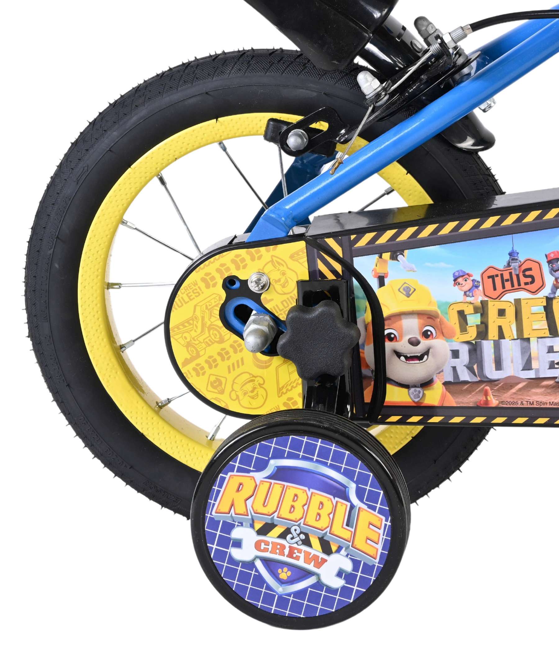 Rubble & Crew – Kinderfiets – Jongens – 12 inch – Blauw – Twee handremmen