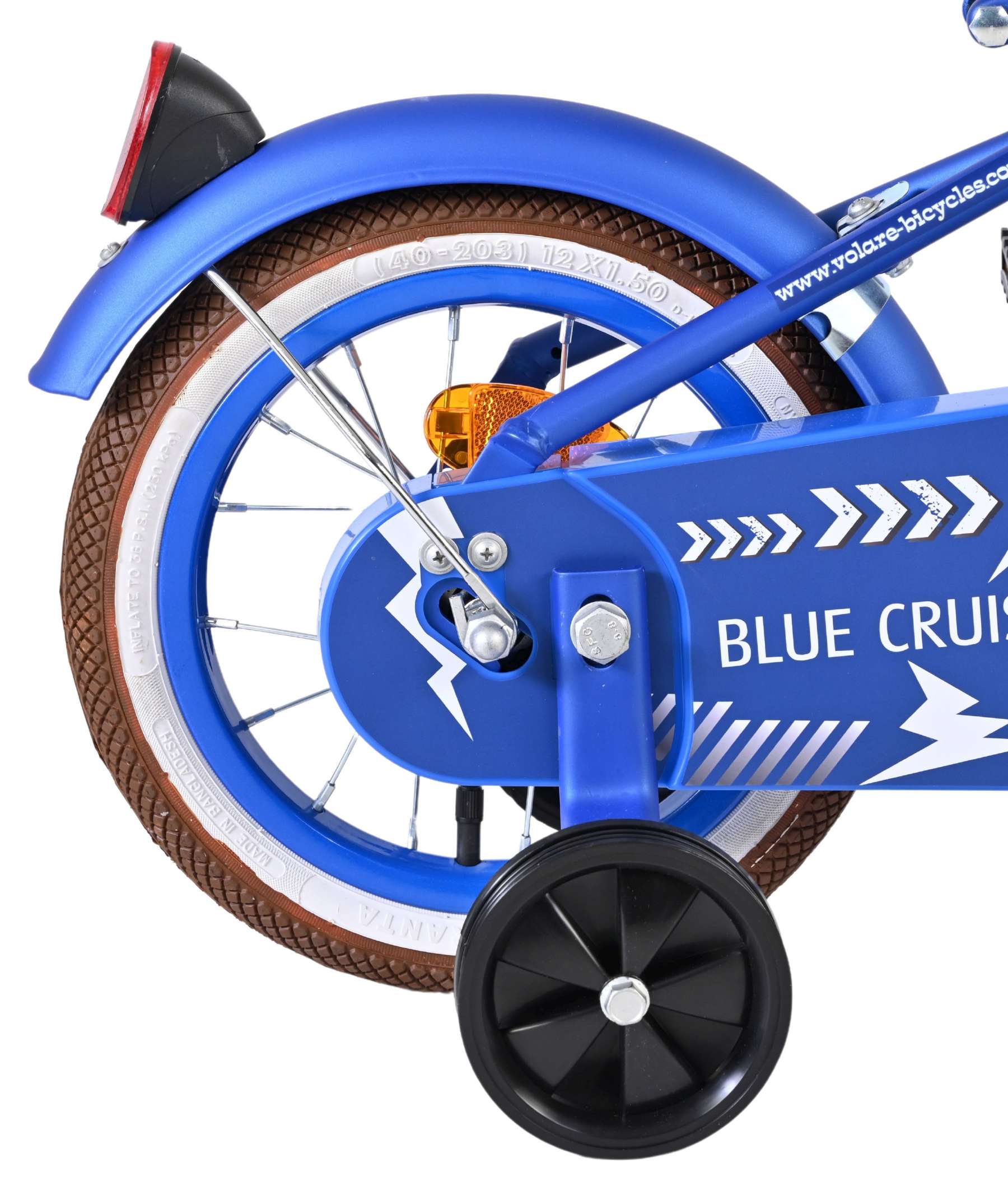 Volare Blue Cruiser Kinderfiets – Jongens – 12 inch – Blauw – 85% afgemonteerd