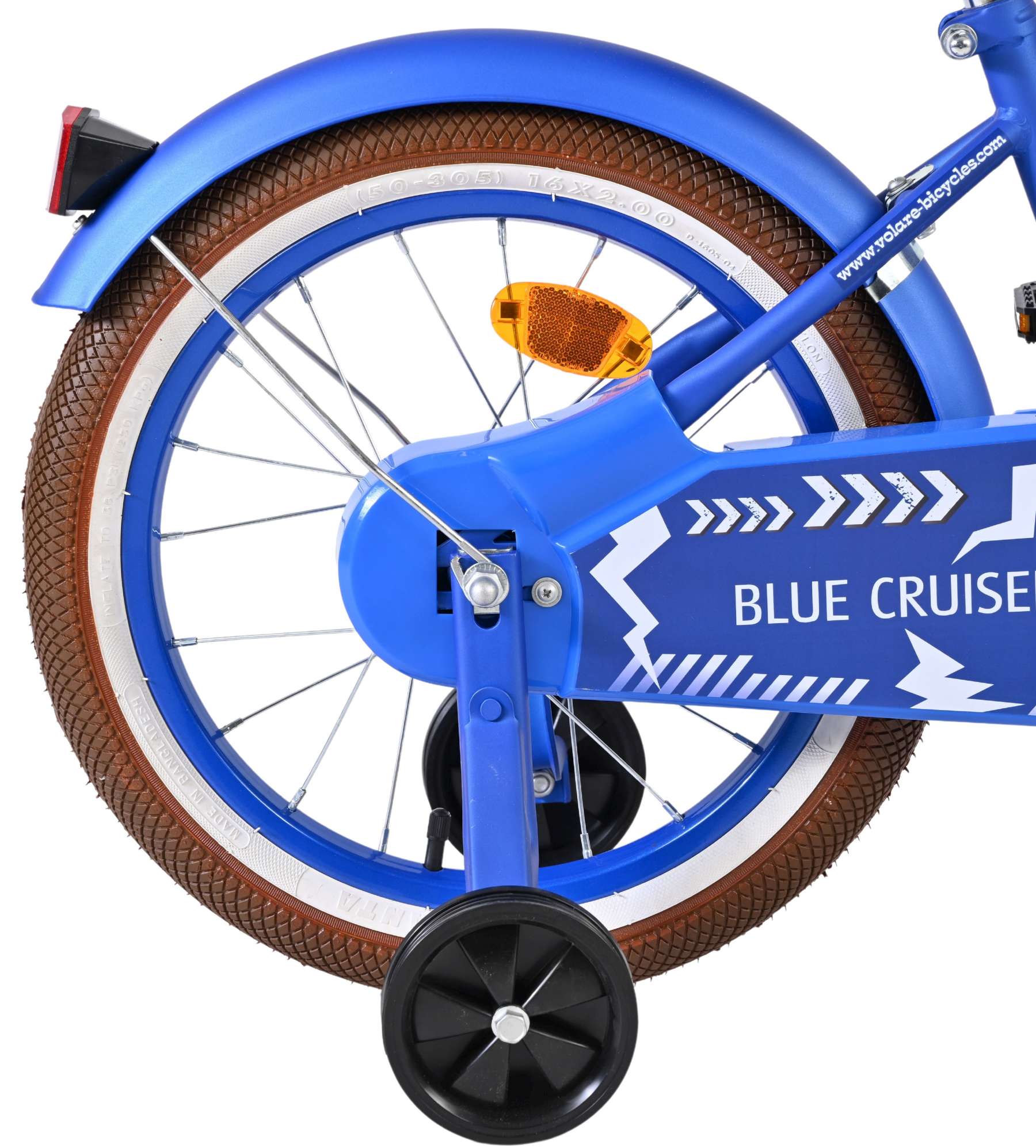 Volare Blue Cruiser Kinderfiets – Jongens – 16 inch – Blauw