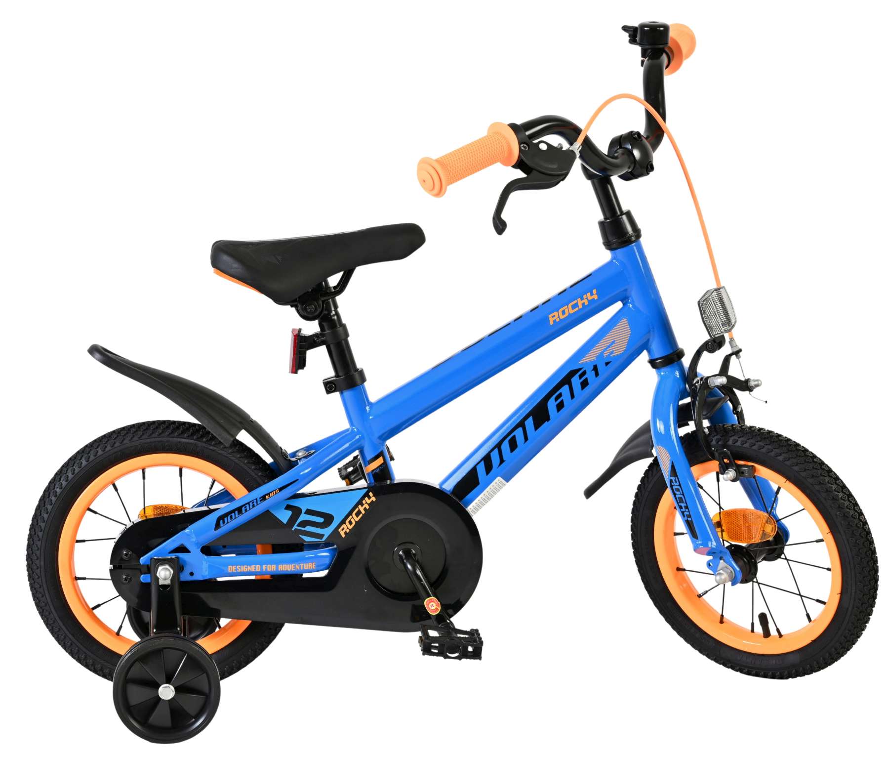Volare Rocky Kinderfiets – Jongens – 12 inch – Blauw