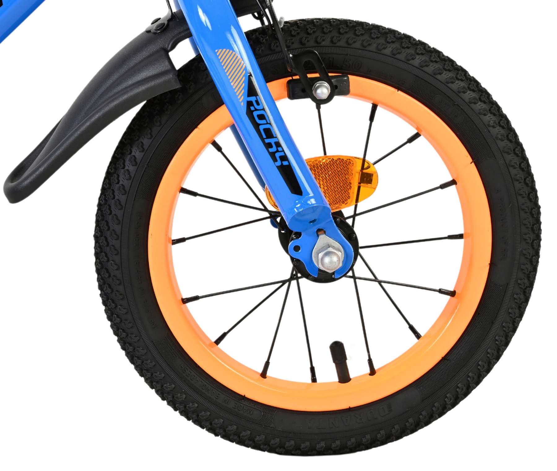 Volare Rocky Kinderfiets – Jongens – 12 inch – Blauw