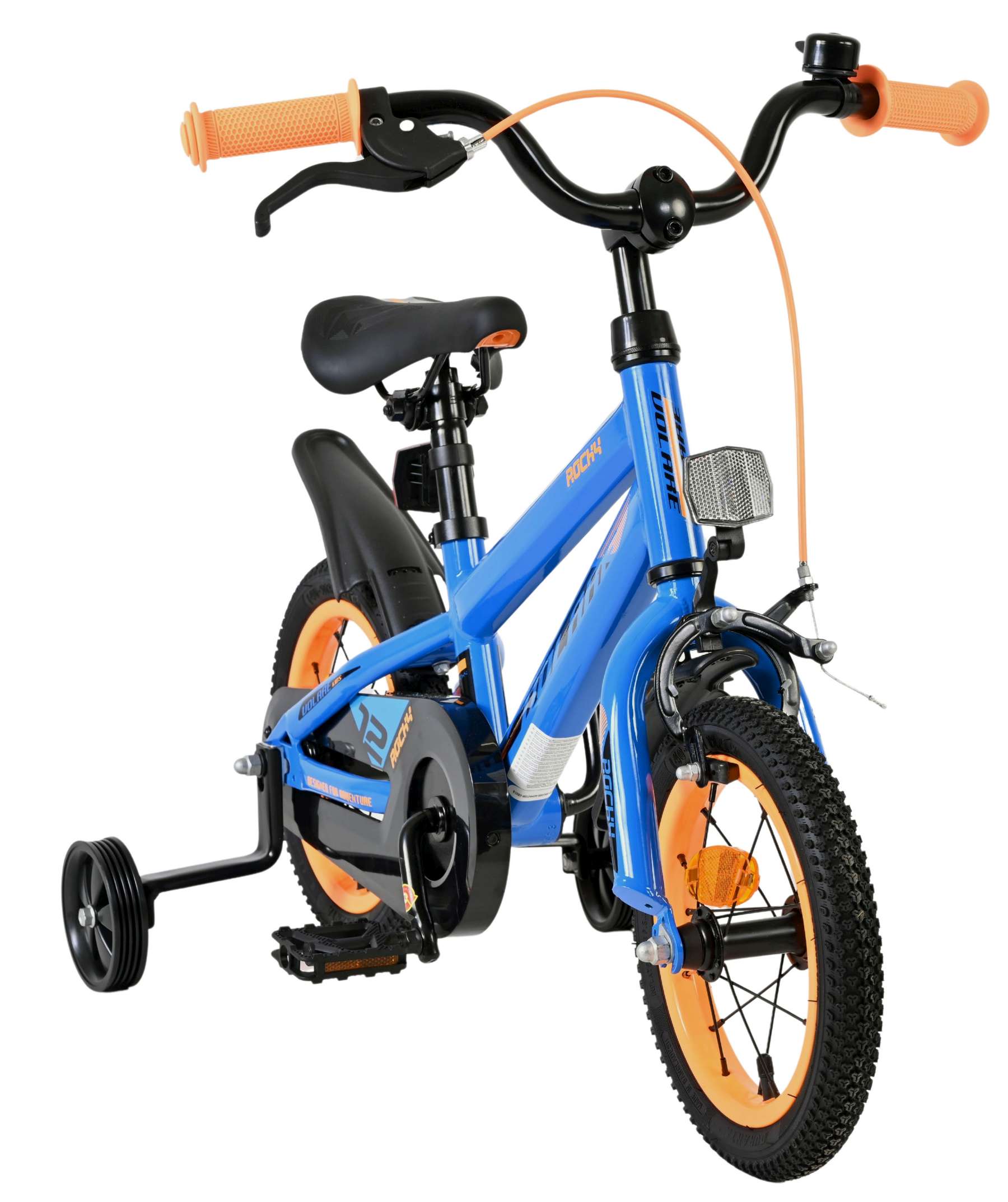 Volare Rocky Kinderfiets – Jongens – 12 inch – Blauw