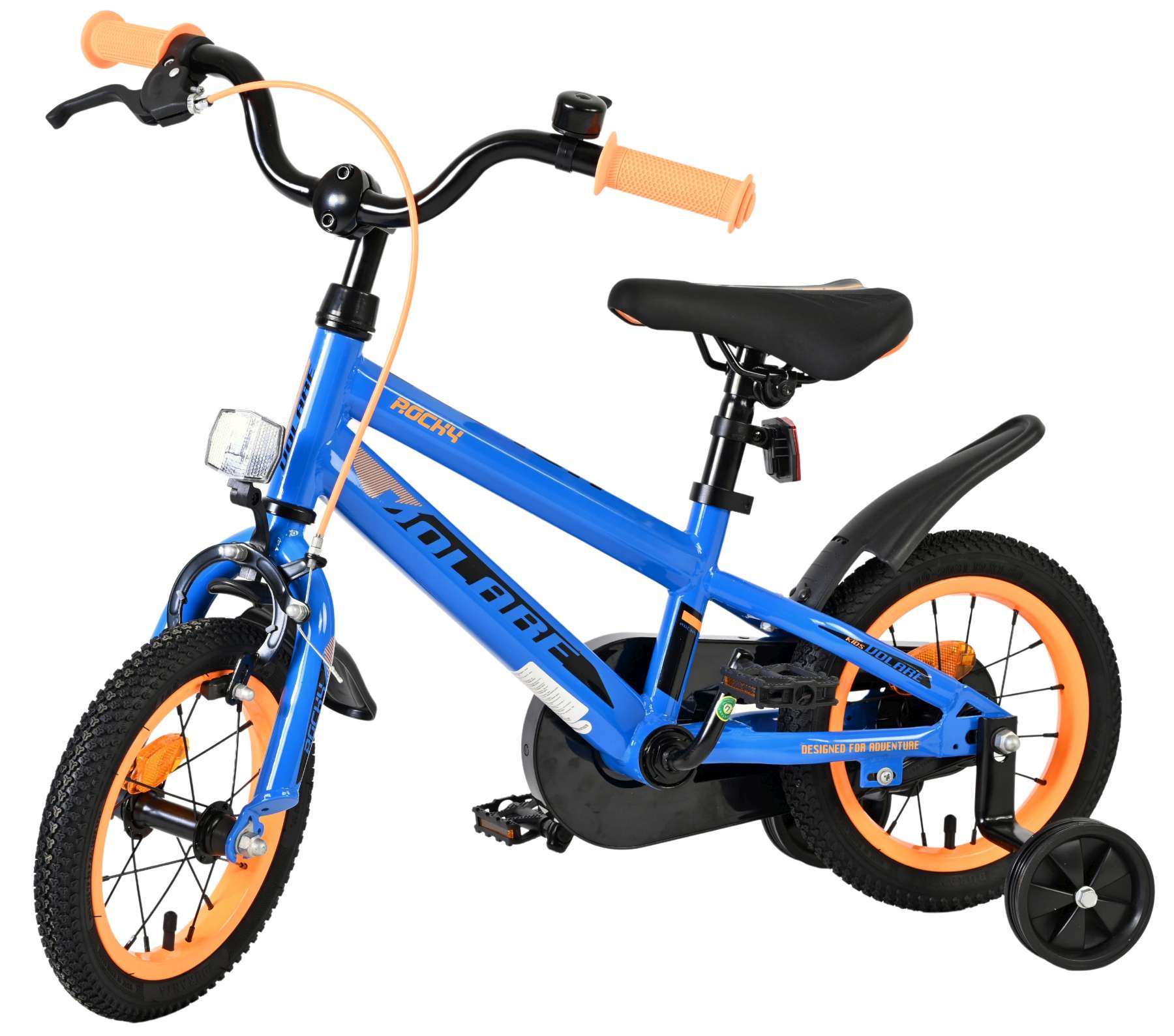 Volare Rocky Kinderfiets – Jongens – 12 inch – Blauw