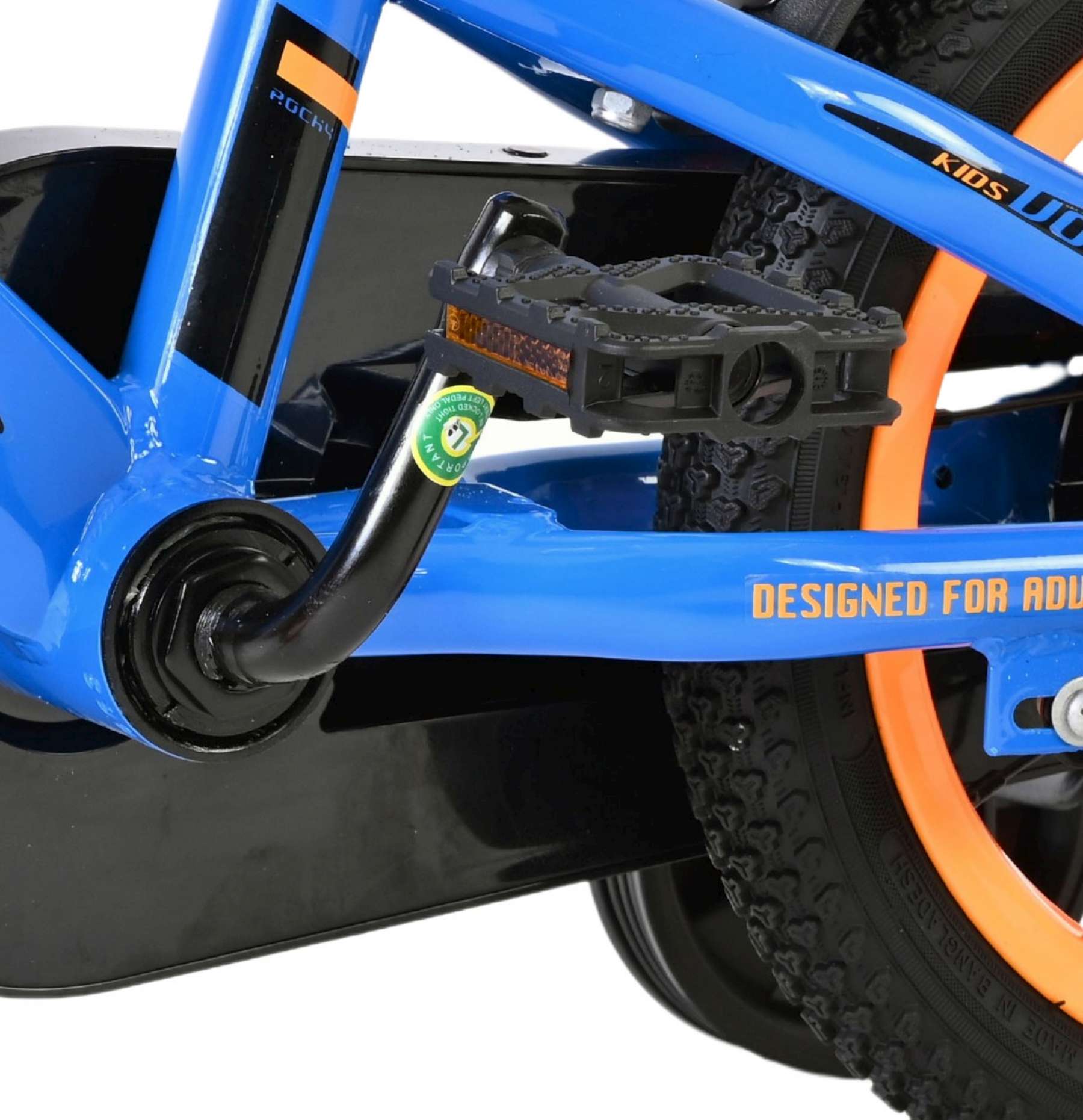 Volare Rocky Kinderfiets – Jongens – 12 inch – Blauw