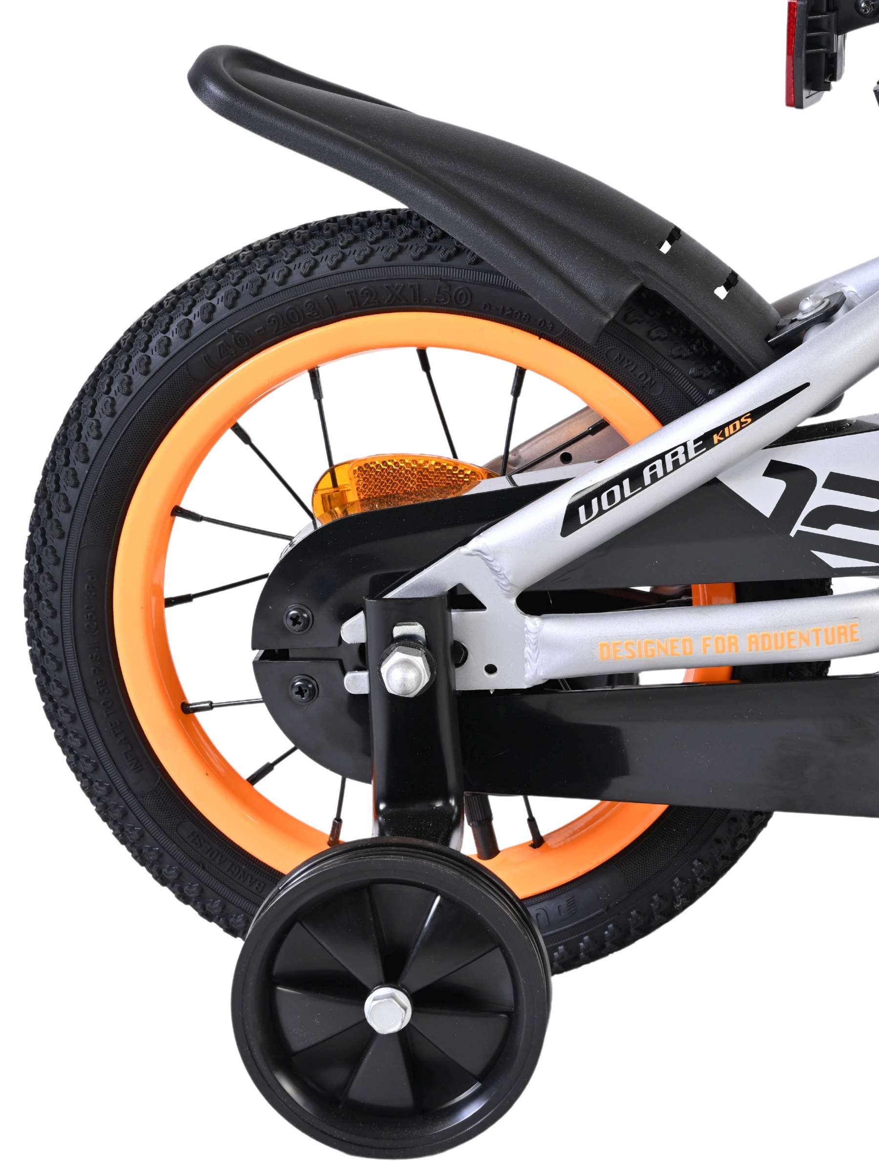 Volare Rocky Kinderfiets – Jongens – 12 inch – Grijs