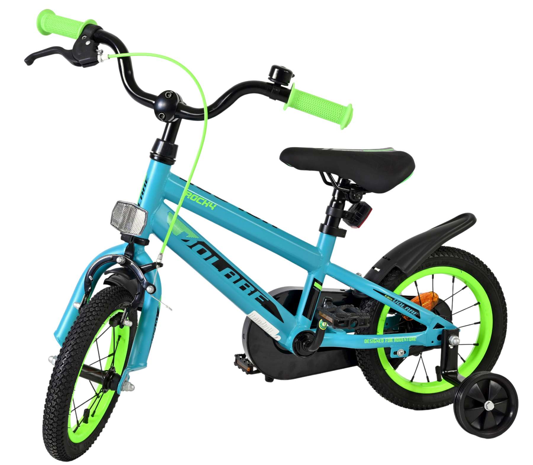Volare Rocky Kinderfiets – Jongens – 12 inch – Groen