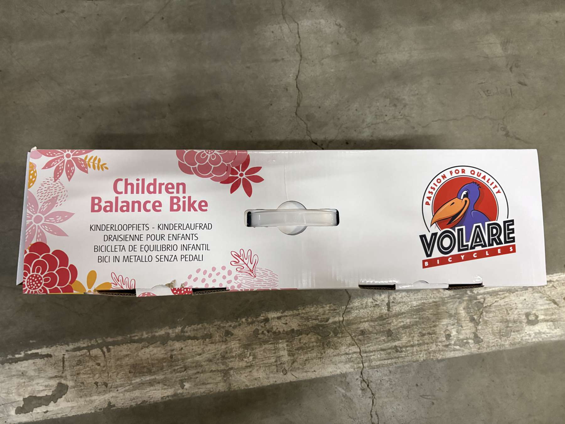 Volare loopfiets – Roze