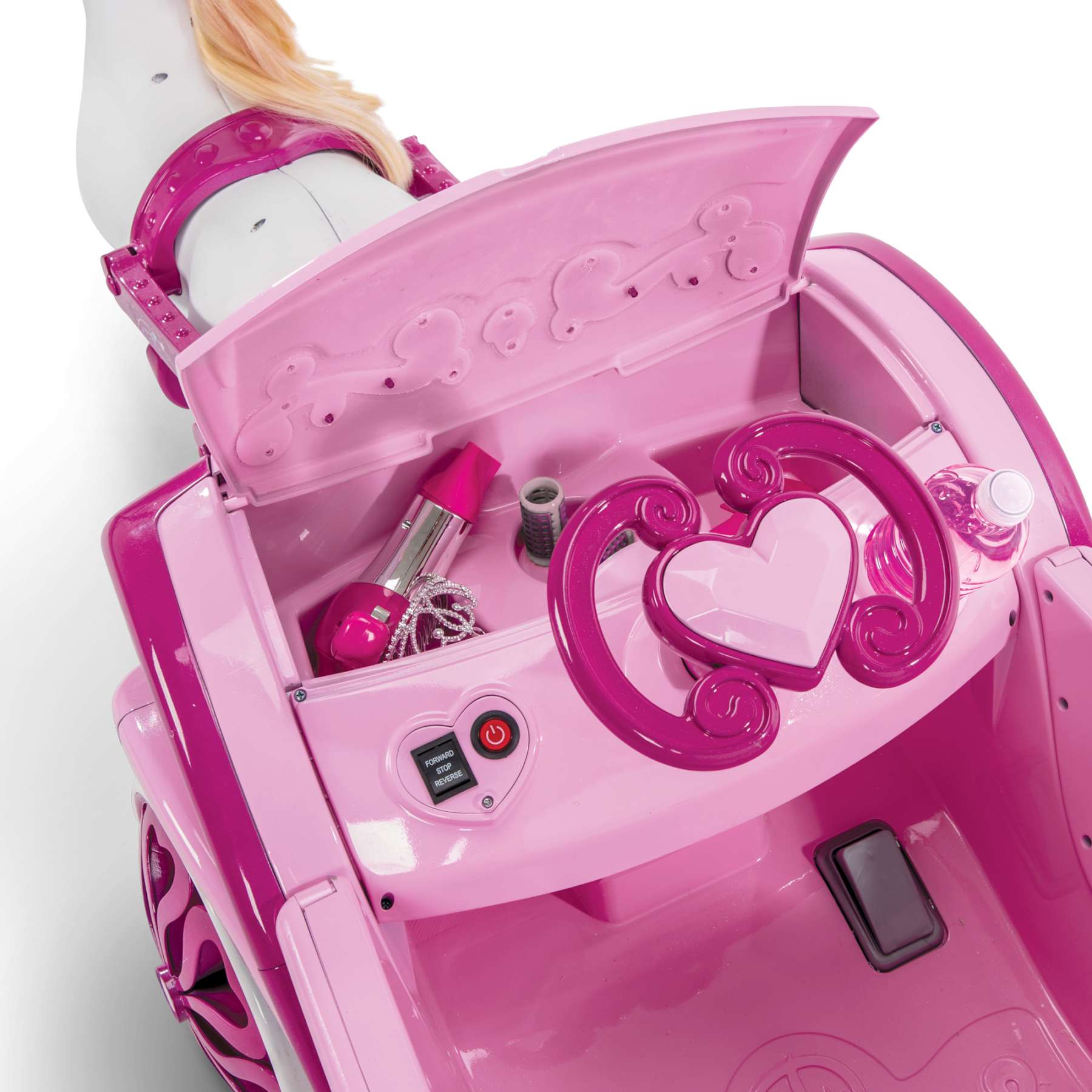Disney Princess Paard met Koets  – Elektrische Ride-On