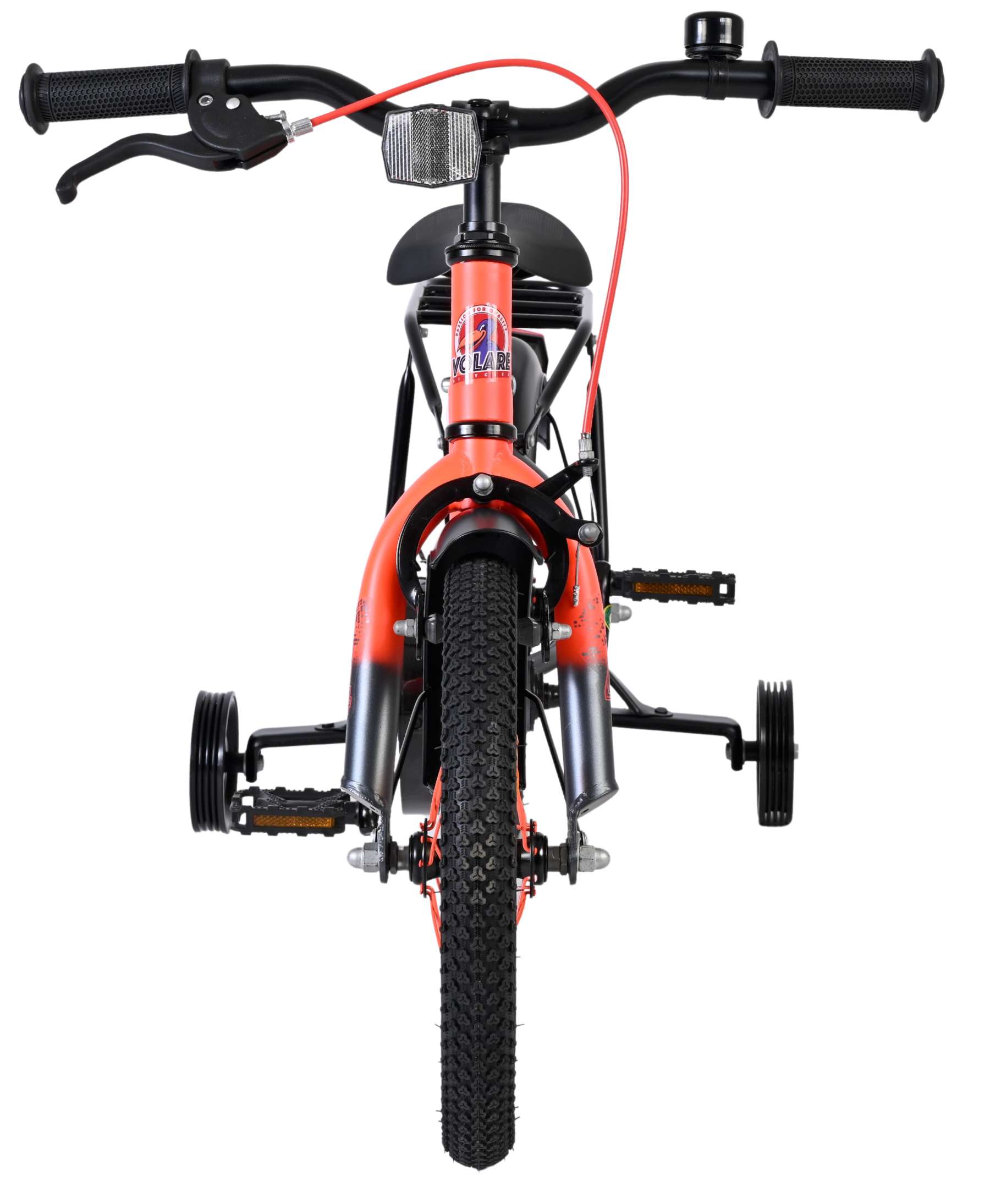 Volare Thombike Kinderfiets – Jongens – 14 inch – Oranje/Grijs