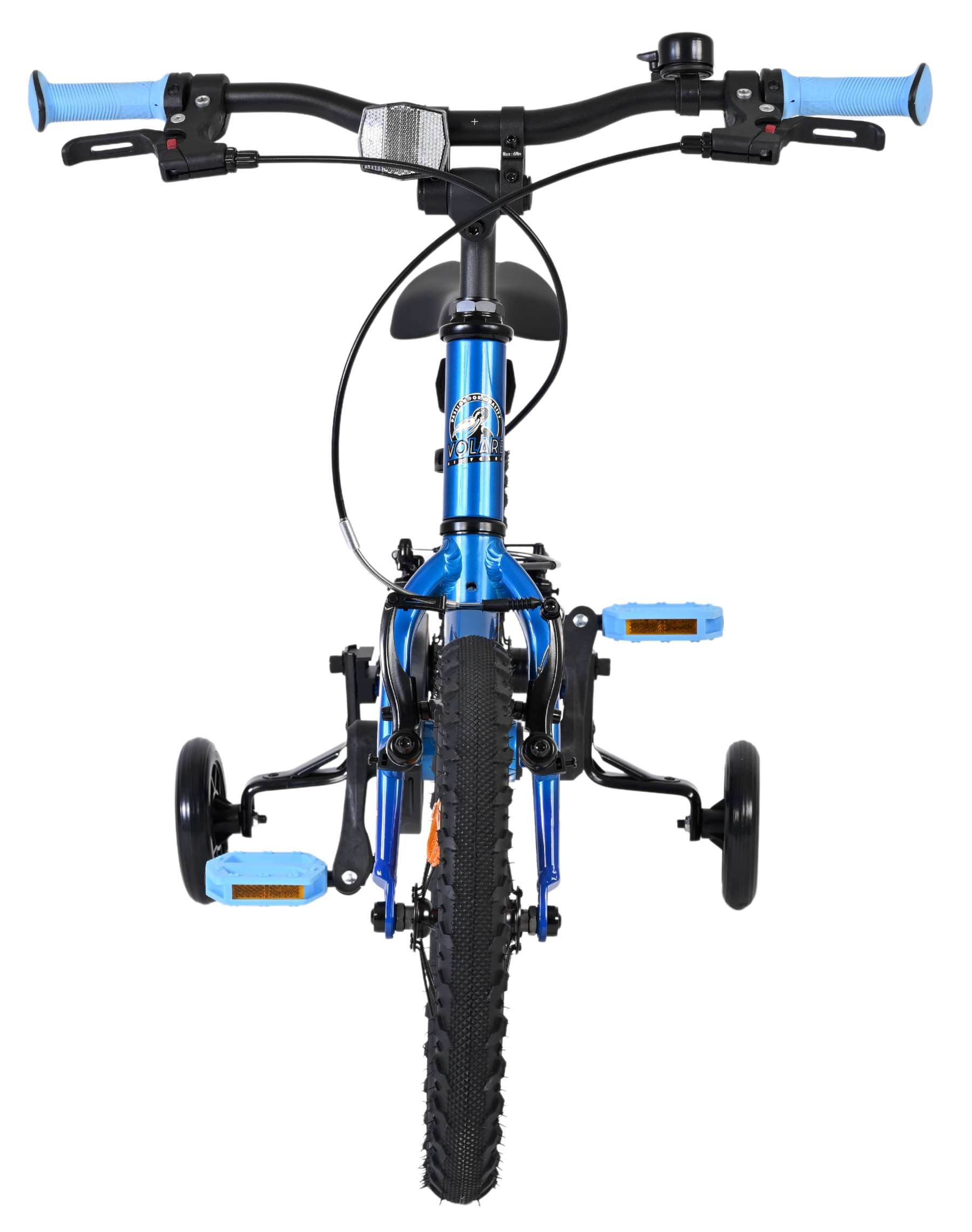 Volare Venom Kinderfiets – Jongens – 14 inch – Blauw – Twee handremmen