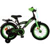 Volare Thombike Kinderfiets - Jongens - 14 inch - Zwart Groen