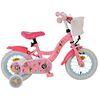 Disney Princess Kinderfahrrad - Mädchen - 12 Zoll - Rosa