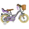 Volare Blossom Kinderfahrrad - Mädchen - 12 Zoll - Lila - Zwei Handbremsen