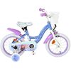Disney Frozen 2 Kinderfiets - Meisjes - 14 inch - Blauw/Paars