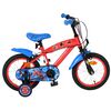 Spider-Man Kinderfiets - Jongens - 14 inch - Blauw/Rood - Twee handremmen
