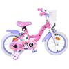Disney Minnie Kinderfiets - Meisjes - 14 inch - Roze - Twee handremmen