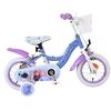 Disney Frozen 2 Kinderfiets - Meisjes - 12 inch - Blauw/Paars - Twee handremmen