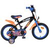 Hot Wheels Kinderfiets - Jongens - 14 inch - Zwart Oranje Blauw