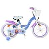Disney Frozen 2 Kinderfiets - Meisjes - 16 inch - Blauw/Paars - Twee handremmen