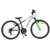Volare Boost Kinderfiets - 24 inch - 21 Speed - Zilver/Groen