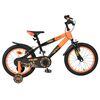 Volare Strike Kinderfiets - Jongens - 16 inch - Zwart Oranje - Twee Handremmen [CLONE]