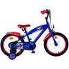 Sonic Prime Kinderfiets - Jongens - 16 inch - Blauw Rood - Twee handremmen