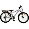 Volare Cross Kinderfahrrad - Jungen - 20 Zoll - Silber , 6 Gänge