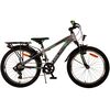 Volare Cross Kinderfahrrad - Jungen - 20 Zoll - dunkelgrau, 6 Gänge