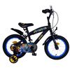 Batman Kinderfahrrad - Jungen - 14 Zoll - Schwarz - Zweihandbremsen
