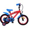 Ultimate Spider-Man Kinderfahrrad - Jungen - 14 Zoll - Blau/Rot - Zweihandbremsen