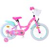 Barbie Kinderfahrrad - Mädchen - 16 Zoll - Rosa - Zwei Handbremsen