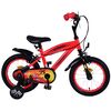 Disney Cars Kinderfahrrad - Jungen - 14 Zoll - Rot - Zwei Handbremsen