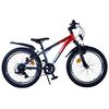 Volare XC Race Kinderfahrrad - 20 Zoll - 7 Gang - Rot/Grau