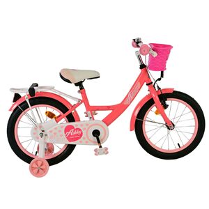 Volare Ashley Kinderfiets - Meisjes - 16 inch - Roze/Rood