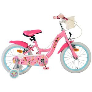 Disney Princess Kinderfiets - Meisjes - 16 inch - Roze - Twee Handremmen