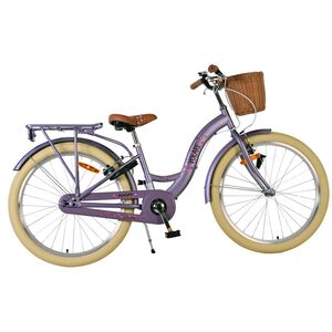 Volare Blossom Kinderfiets - Meisjes - 24 inch - Paars - Twee handremmen
