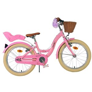 Volare Blossom Kinderfiets - Meisjes - 18 inch - Roze - Twee handremmen