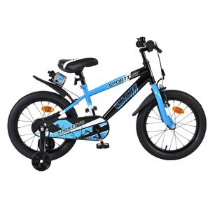 Volare Sportivo Kinderfiets - Jongens - 16 inch - Blauw Zwart