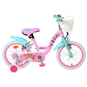 Paw Patrol Kinderfiets - Meisjes - 16 inch - Roze - Twee handremmen