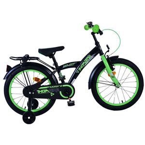 Volare Thombike Kinderfiets - Jongens - 18 inch - Zwart Groen