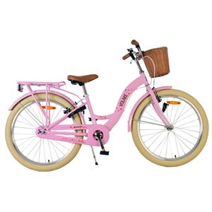 Volare Blossom Kinderfiets - Meisjes - 24 inch - Roze - Twee handremmen