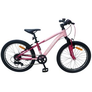 Volare Boost Kinderfiets - 24 inch - 21 Speed - Roze/Blauw