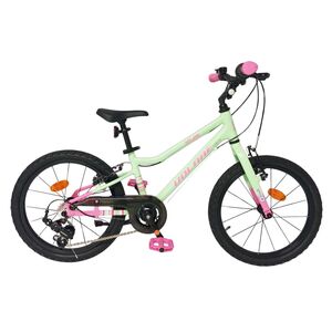 Volare Milano Kinderfiets - Meisjes - 14 inch - Mintgroen