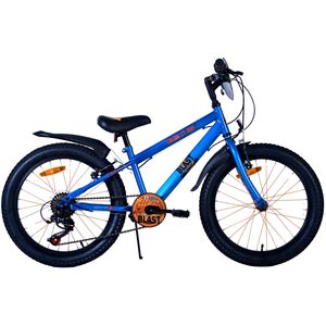 NERF Kinderfahrrad - Jungen - 20 Zoll - Satin Blau - 2 Handbremsen