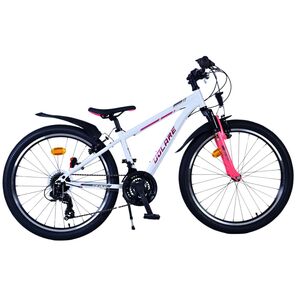 Volare XC Race Kinderfahrrad - 24 Zoll - 21 Gang - Weiß Pink
