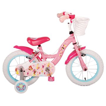 Rower dziecięcy Disney Princess - Dziewczynki - 14 cali - Różowy