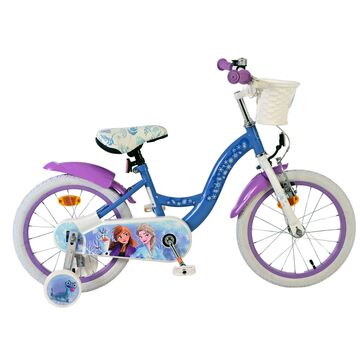 Disney Frozen 2 Kinderfiets - Meisjes - 16 inch - Blauw/Paars