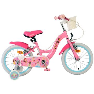 Disney Princess Kinderfiets - Meisjes - 16 inch - Roze - Twee Handremmen