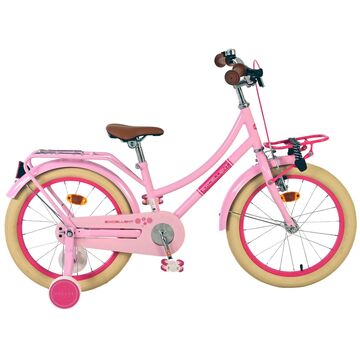Volare Excellent Kinderfiets - Meisjes -18 inch - Roze - 95% afgemonteerd