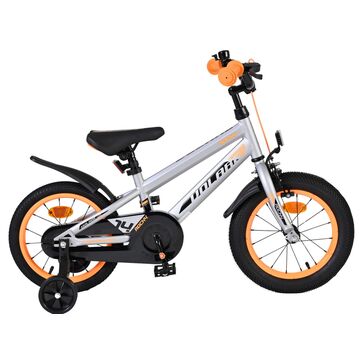 Volare Rocky Kinderfiets - Jongens - 14 inch - Grijs